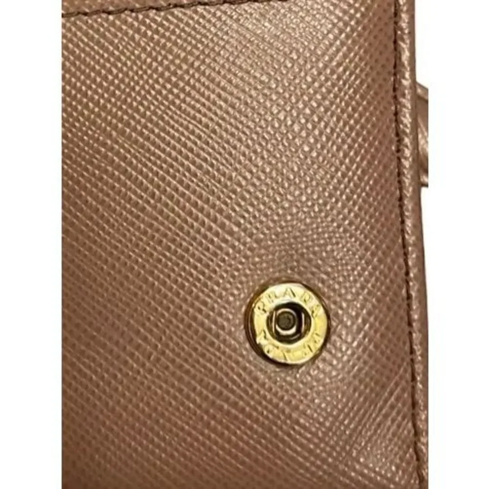 Prada Leather Wallet - Pink